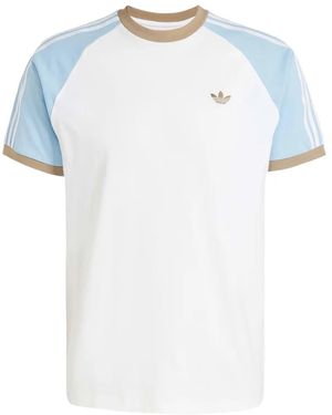 adidas Originals Cali Raglan Sleeves T-Shirt - White