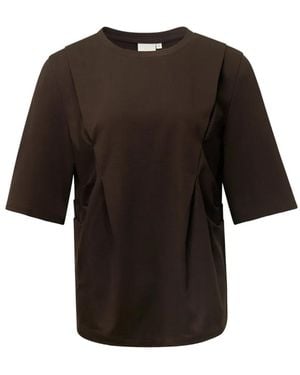KUMANN YHJ Ponte Construction T-Shirt - Black