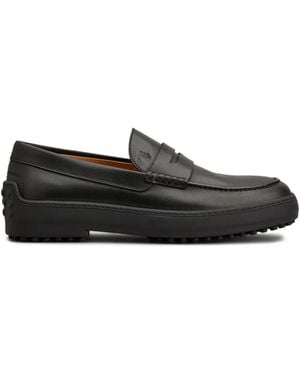 Tod's Winter Gommino Loafer - Schwarz