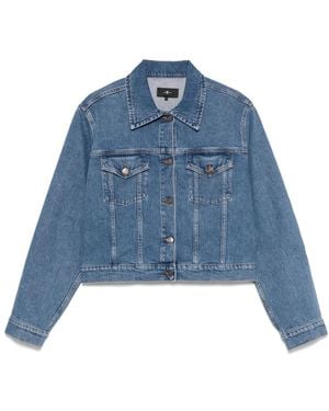 7 For All Mankind Nellie Jack - Blauw