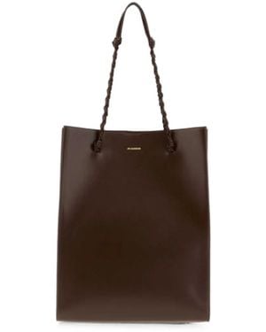 Jil Sander Tangle Tote Bag - Brown