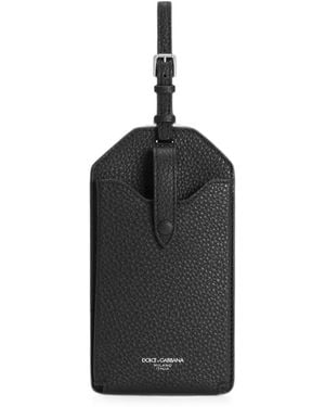 Dolce & Gabbana Calfskin Eyewear Case - Black
