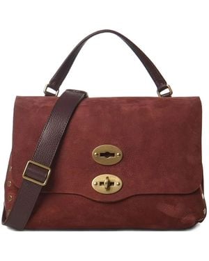 Zanellato レザー トートバッグ - パープル