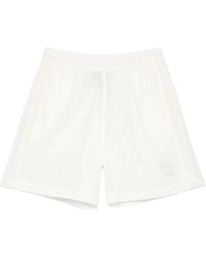 adidas X Wales Bonner Logo-Embroidered Shorts - White