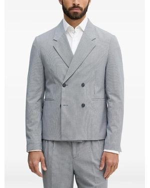 Lindbergh Costume À Boutonnière Croisée - Gris