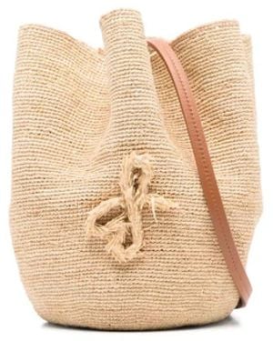 Ruslan Baginskiy Bolso De Hombro Con Monograma - Blanco