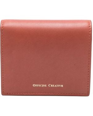 Officine Creative Poche 11 Portemonnaie - Rot