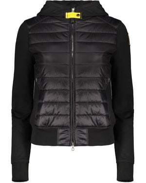 Parajumpers Quilted Zip-Up Jacket - Black