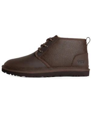 UGG Neumel Leather Boots - Brown