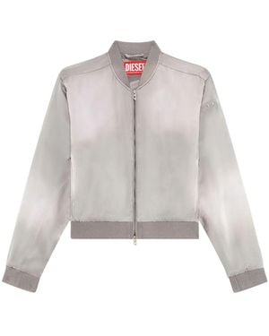 DIESEL G-Khlow-N1 Logo-Embroidered Jacket - White