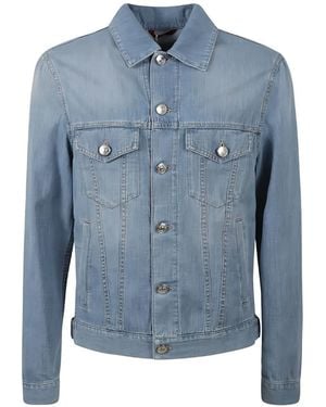 Brunello Cucinelli Buttoned Jacket - Blue