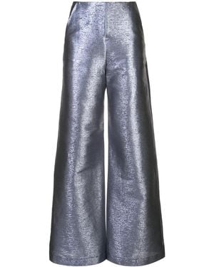 Paula Knorr Ausgestellte Hose - Blau