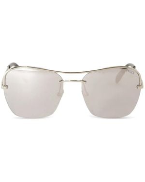 PUCCI Gafas de sol con lentes espejadas - Metálico