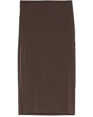 SIR. Matheo Midi Skirt - Brown