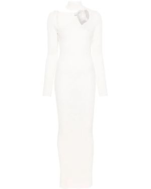 GIUSEPPE DI MORABITO Jurk Verfraaid Met Kristallen - Wit