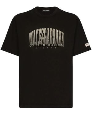 Dolce & Gabbana ロゴ Tシャツ - ブラック
