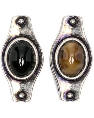 Versace Ellittica Ohrringe - Schwarz