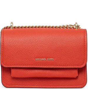 MICHAEL Michael Kors Claire Cross Body Bag - Red