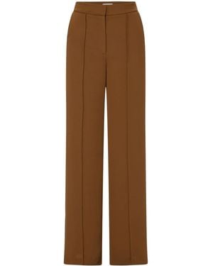 Veronica Beard Edia Tailored Trousers - Brown