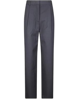 Samsøe & Samsøe Saagneta Pleated Tailored Pants - Blue