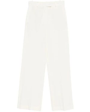 Circolo 1901 Side-pocket straight trousers - Weiß