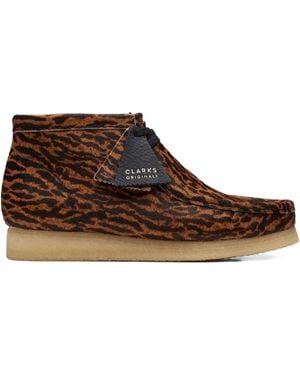 Clarks Originals Wallabee Boots - Brown