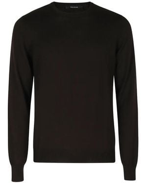 Tagliatore Marley Crew-Neck Jumper - Black