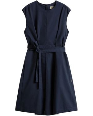 【送料&関税込】Woolrich Poplin Short Dress Women's Short Dress in Pure Cotton Poplin black | Woolrich US