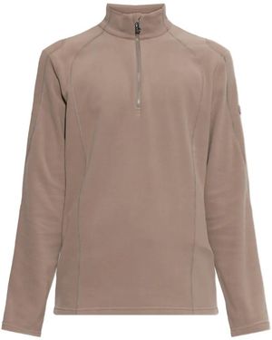 Bogner Haut Harry En Polaire À Fermeture Zippée - Brown