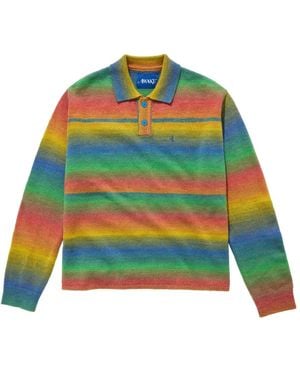 AWAKE NY Gradient-Effect Polo Shirt - Green