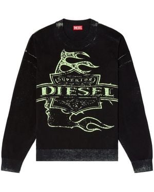 DIESEL K-Belez Sweatshirt - Black