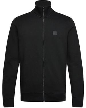 BOSS Jacke Mit Logo-Patch - Schwarz