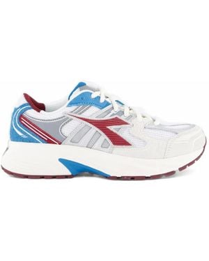 Diadora Mythos Star Paneled Sneakers - White
