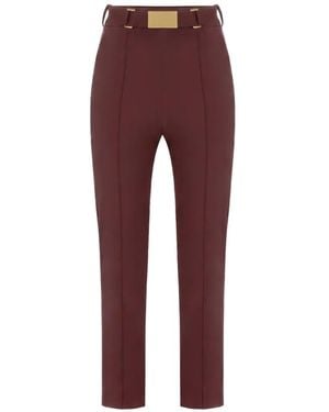 Elisabetta Franchi Pants - Natural