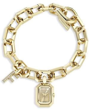 Ferragamo Charm 16.6Mm Watch - Metallic