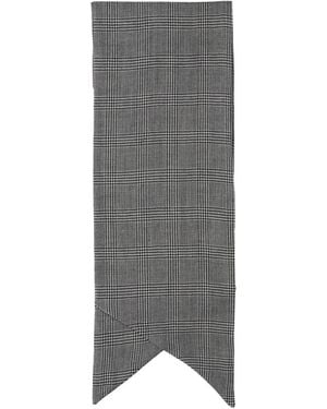 Destin Checked Scarf - Grijs