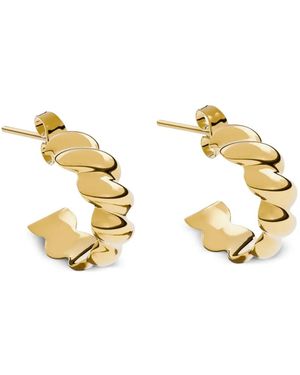FURIOSA® Croissant Twisted Earrings - Metallic