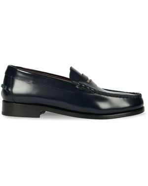 Paul Smith Lido Leather Loafers - Blue