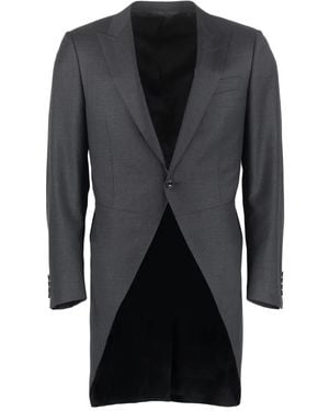 Canali Single-breasted long-sleeve jacket - Schwarz