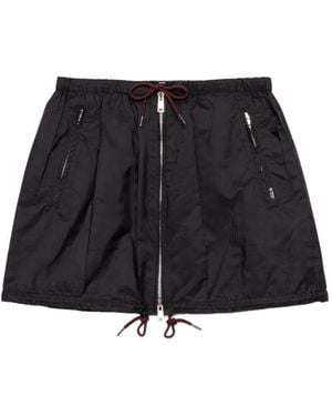 Prada Lightweight Re-Nylon Minirock - Schwarz
