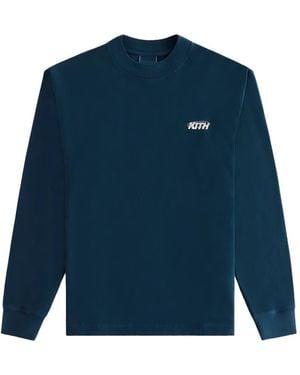 Kith Orbit Sonoma Long-Sleeve Sweatshirt - Blue