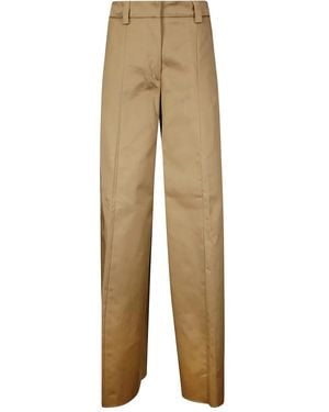 Thelatest Straight-Leg Pants - Natural