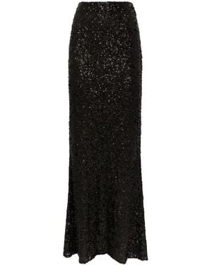 Dolce & Gabbana Sequinned Mermaid Maxi Skirt - Black