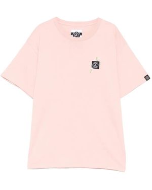 SPORT b. by agnès b. Floral Label T-Shirt - Pink