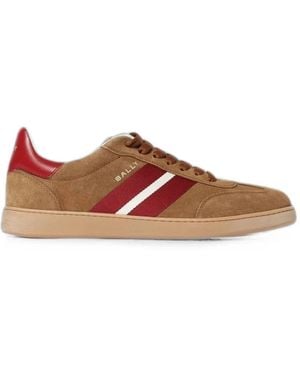 Bally Stripe-Detail Sneakers - Brown