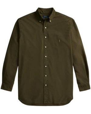 Polo Ralph Lauren Garment-Dyed Oxford Shirt - Green