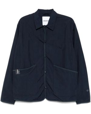 Chocoolate Button-Up Jacket - Blue