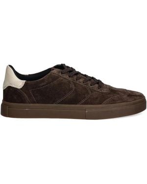 Vagabond Shoemakers Cody Suede Panelled Trainers - Brown