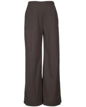 Harris Wharf London Flared trousers - Marrón