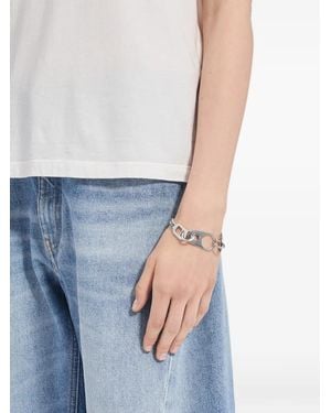 MM6 by Maison Margiela Bottle Cap Chain Bracelet - Blue